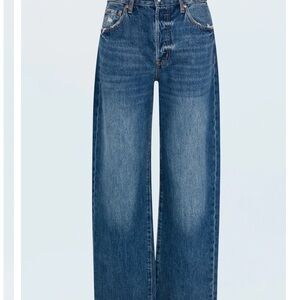Pistola TATE HIGH RISE BOWED WIDE LEG JEAN - FULTON